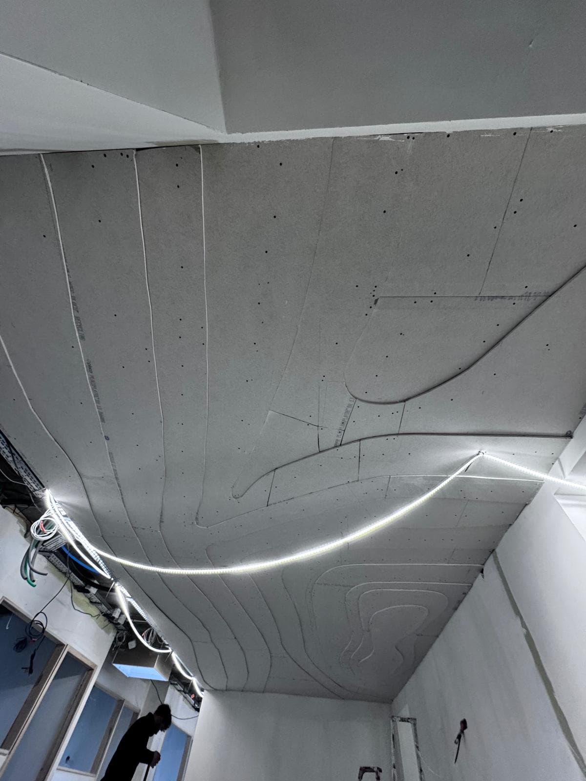 Rénovation plafond LED